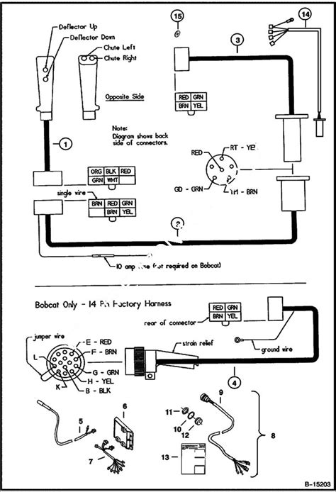 bobcat skid steer attachments for 7 pin connector|bobcat 7 pin connector diagram.